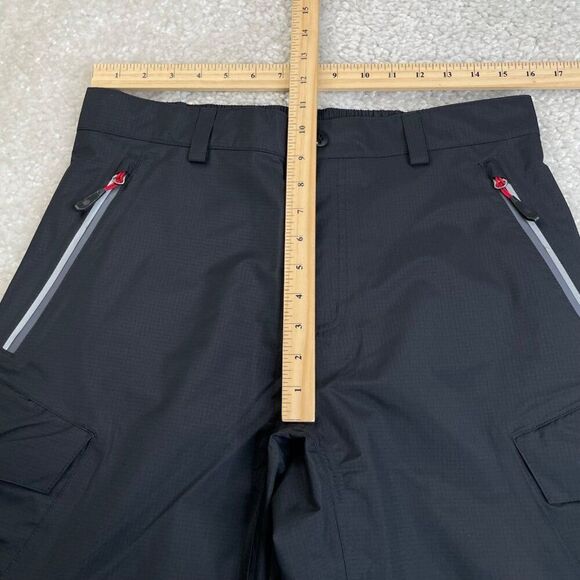 Alaskan Hardgear By Duluth Stormwall Rain Pants Black Medium X30 NEW - Picture 12 of 13